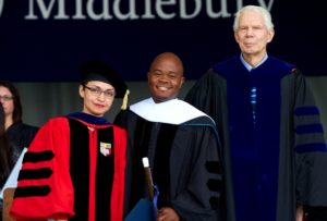 ALU Founder Receives Honorary Doctorate from Middlebury College, Vermont, USA