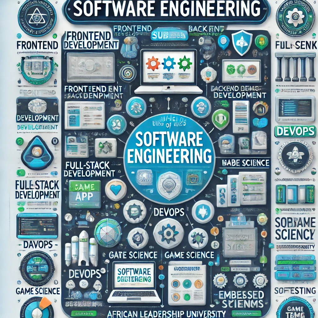 What Are Some Common Subfields in Software Engineering?